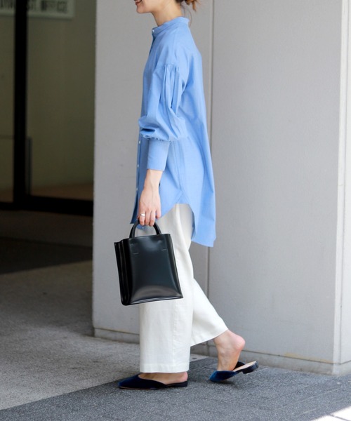 SLOBE IENA（スローブイエナ）の「【PIENI/ピエニ】TOTE Sハンドバッグ◆（ハンドバッグ・レディース・グレー/ブラック・FREE）」の22枚目の写真