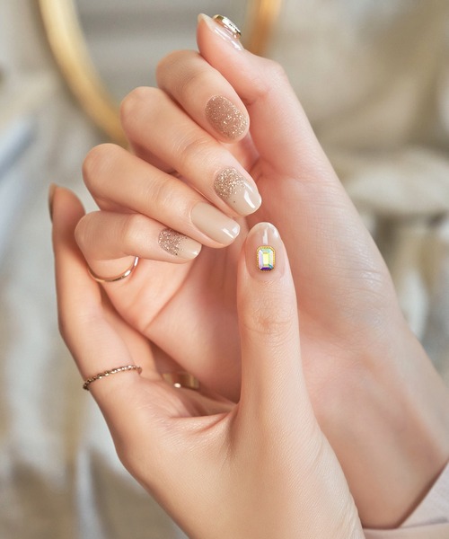 Monocoro toppi（モノコロトッピ）の「ハンドジェルネイル シール EDGEU Part3（ネイルシール/ネイルチップ・レディース・D/A/C/B/G/H/F/E・フリー）」の4枚目の写真