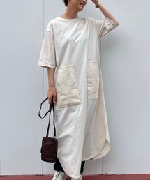 BEARDSLEY | デニムポケットジャージーワンピース(ワンピース)