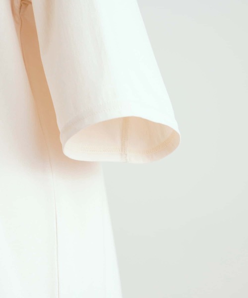 BEARDSLEY（ビアズリー）の「デニムポケットジャージーワンピース（ワンピース・レディース・アイボリー/キャメル・FREE）」の22枚目の写真