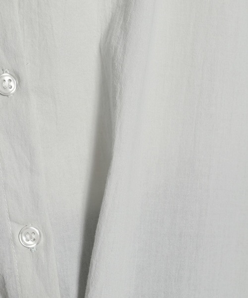 niko and...(ニコアンド)の「スクエア襟ブラウス(シャツ/ブラウス・レディース・ホワイト/ライトグリーン/チャコール・MEDIUM/LARGE)」の20枚目の写真