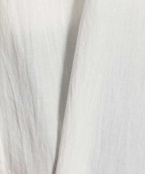 niko and...(ニコアンド)の「スクエア襟ブラウス(シャツ/ブラウス・レディース・ホワイト/ライトグリーン/チャコール・MEDIUM/LARGE)」の18枚目の写真