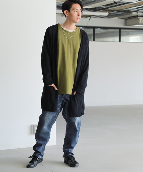 osharewalker（オシャレウォーカー）の「【廃盤】『ルーズフィットサルエルデニム』（デニムパンツ・メンズ・ネイビー・M/L/XL）」の11枚目の写真