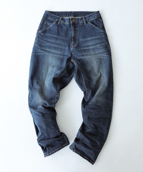 osharewalker（オシャレウォーカー）の「【廃盤】『ルーズフィットサルエルデニム』（デニムパンツ・メンズ・ネイビー・M/L/XL）」の17枚目の写真