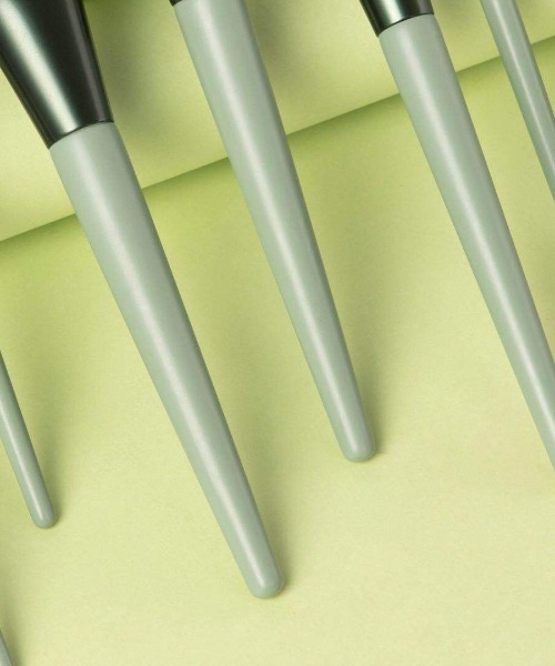 LAC-VERT（ラック・ヴェール）の「馬毛メイクブラシセット【8本】（メイクブラシ・レディース・ブラウン/グリーン/シルバー/ピンク・FREE）」の14枚目の写真