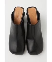 MOUSSY | SQUARE ROUND TOE ミュール(パンプス)