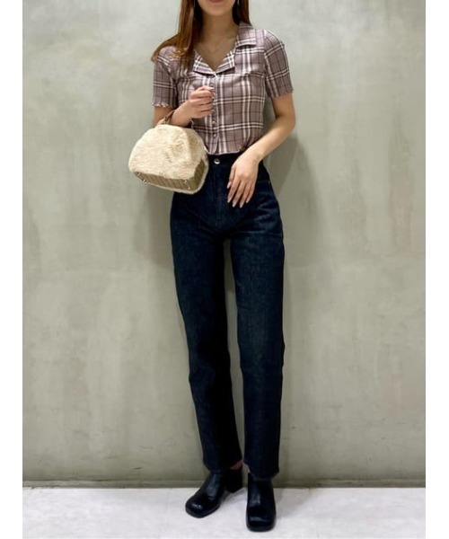 MOUSSY（マウジー）の「SQUARE ROUND TOE ミュール（パンプス・レディース・ブラック/ブラウン系その他/ベージュ・S/M/L）」の6枚目の写真