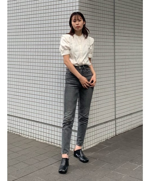 MOUSSY（マウジー）の「SQUARE ROUND TOE ミュール（パンプス・レディース・ブラック/ブラウン系その他/ベージュ・S/M/L）」の14枚目の写真
