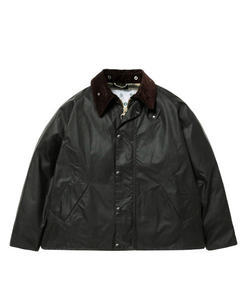 Barbour（バブアー）の「TRANSPORT WAX（ブルゾン・メンズ・ブラック/セージグリーン・36/40/42/34/38）」の3枚目の写真