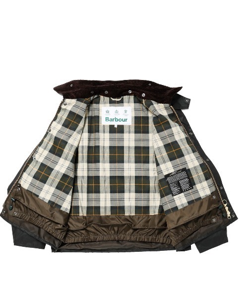 Barbour（バブアー）の「TRANSPORT WAX（ブルゾン・メンズ・ブラック/セージグリーン・36/40/42/34/38）」の4枚目の写真