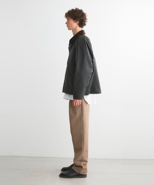 Barbour（バブアー）の「TRANSPORT WAX（ブルゾン・メンズ・ブラック/セージグリーン・36/40/42/34/38）」の6枚目の写真
