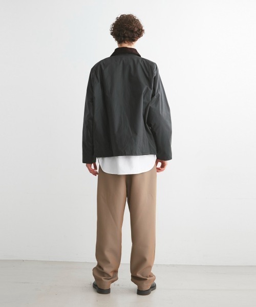 Barbour（バブアー）の「TRANSPORT WAX（ブルゾン・メンズ・ブラック/セージグリーン・36/40/42/34/38）」の7枚目の写真