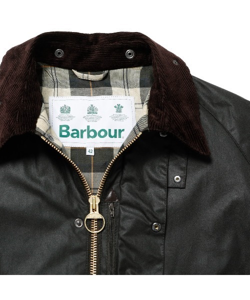 Barbour（バブアー）の「TRANSPORT WAX（ブルゾン・メンズ・ブラック/セージグリーン・36/40/42/34/38）」の10枚目の写真