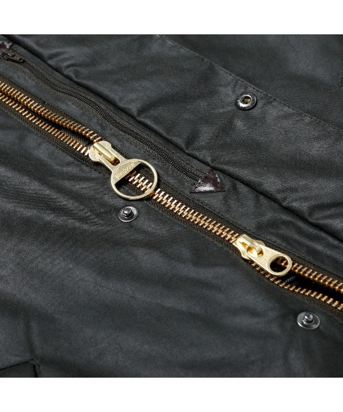 Barbour（バブアー）の「TRANSPORT WAX（ブルゾン・メンズ・ブラック/セージグリーン・36/40/42/34/38）」の13枚目の写真