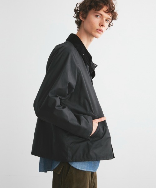 Barbour（バブアー）の「TRANSPORT WAX（ブルゾン・メンズ・ブラック/セージグリーン・36/40/42/34/38）」の15枚目の写真