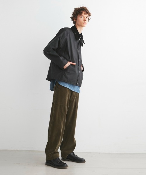 Barbour（バブアー）の「TRANSPORT WAX（ブルゾン・メンズ・ブラック/セージグリーン・36/40/42/34/38）」の21枚目の写真