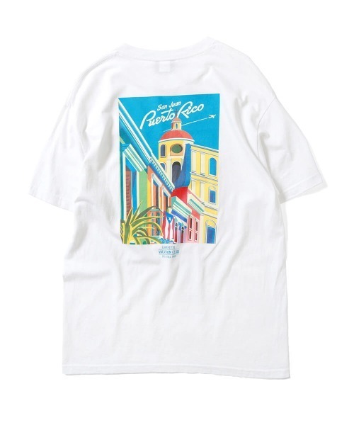 Lafayette（ラファイエット）の「LFYT ラファイエット [Lafayette] - バケーション クラブ グラフィック 半袖 Tシャツ [VACATION CLUB PRI TOUR TEE]（Tシャツ/カットソー・メンズ・ホワイト/ネイビー/オレンジ・XL/L/M/S）」の11枚目の写真