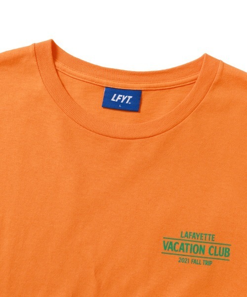Lafayette（ラファイエット）の「LFYT ラファイエット [Lafayette] - バケーション クラブ グラフィック 半袖 Tシャツ [VACATION CLUB PRI TOUR TEE]（Tシャツ/カットソー・メンズ・ホワイト/ネイビー/オレンジ・XL/L/M/S）」の17枚目の写真