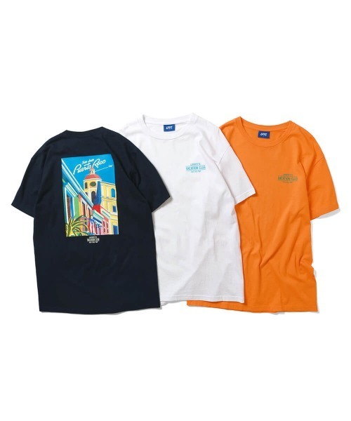 Lafayette（ラファイエット）の「LFYT ラファイエット [Lafayette] - バケーション クラブ グラフィック 半袖 Tシャツ [VACATION CLUB PRI TOUR TEE]（Tシャツ/カットソー・メンズ・ホワイト/ネイビー/オレンジ・XL/L/M/S）」の20枚目の写真