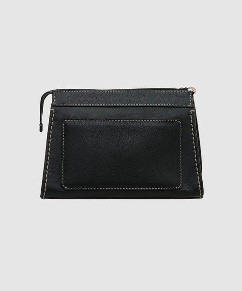 Chloe(クロエ)の「EDITH / スモールポーチ POUCH(クラッチバッグ・レディース・ブラック・FREE)」の3枚目の写真