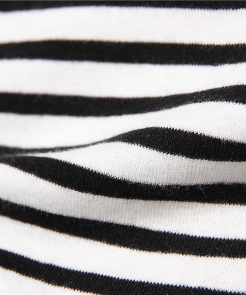 WEGO（ウィゴー）の「WEGO/フライスハイネックTシャツ（Tシャツ/カットソー・メンズ・ホワイト/ホワイト系その他/ネイビー・LARGE/MEDIUM）」の10枚目の写真