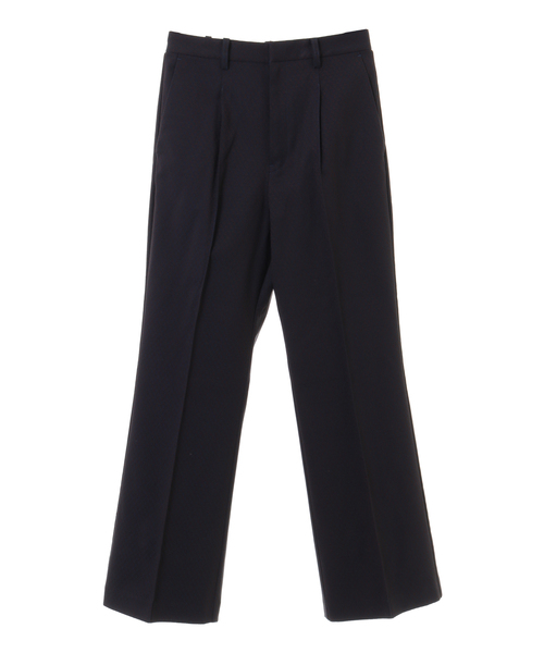 alcali（アルカリ）の「ジャガード柄フレアーパンツ（その他パンツ・レディース・ネイビー/ブラウン・2/3）」の2枚目の写真