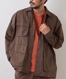 CIAOPANIC TYPY | コットンワッシャーミリタリーシャツジャケット(ミリタリージャケット)