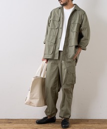 CIAOPANIC TYPY | コットンワッシャーミリタリーシャツジャケット(ミリタリージャケット)