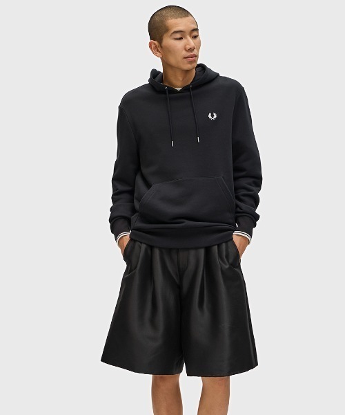 関税込◆FRED PERRY フレッドペリー Tipped Hooded Sweatshirt Tipped Hooded Sweatshirt／フレッドペリーパーカー（パーカー