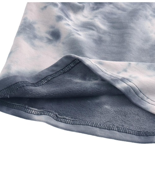 ANAP（アナップ）の「タイダイクロップド裏毛トップ（スウェット・レディース・ブルー/スミクロ・FREE）」の7枚目の写真