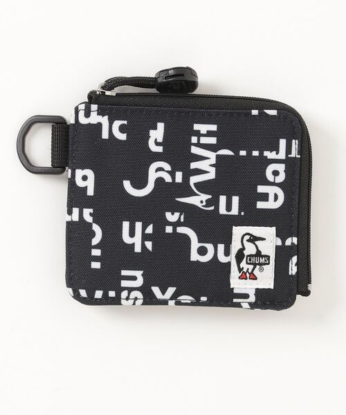 CHUMS（チャムス）の「CHUMS/チャムス 財布 リサイクルエルシェイプトジップウォレット Recycle L-Shaped Zip Wallet CH60-3137（財布・メンズ・ブラック×ブラック/カーキ/ベージュ/グレー/ブラック/ネイビー/ブラック系その他/ブラウン/ブラック×グレー/レッド/その他/ベージュ系その他・FREE）」の4枚目の写真