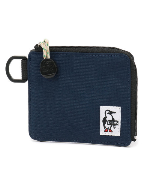 CHUMS（チャムス）の「CHUMS/チャムス 財布 リサイクルエルシェイプトジップウォレット Recycle L-Shaped Zip Wallet CH60-3137（財布・メンズ・ブラック×ブラック/カーキ/ベージュ/グレー/ブラック/ネイビー/ブラック系その他/ブラウン/ブラック×グレー/レッド/その他/ベージュ系その他・FREE）」の10枚目の写真
