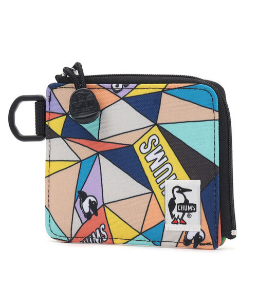 CHUMS（チャムス）の「CHUMS/チャムス 財布 リサイクルエルシェイプトジップウォレット Recycle L-Shaped Zip Wallet CH60-3137（財布・メンズ・ブラック×ブラック/カーキ/ベージュ/グレー/ブラック/ネイビー/ブラック系その他/ブラウン/ブラック×グレー/レッド/その他/ベージュ系その他・FREE）」の12枚目の写真