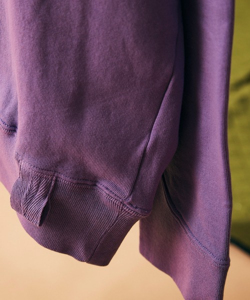 GOOD DAYS SUPPLY(グッドデイズサプライ)の「【GOOD DAYS SUPPLY/グッドデイズサプライ】 PRINT SWEAT/カレッジロゴ(スウェット・メンズ・パープル/ネイビー/オレンジ/グリーン・MEDIUM/LARGE)」の21枚目の写真