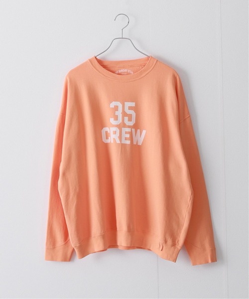 GOOD DAYS SUPPLY(グッドデイズサプライ)の「【GOOD DAYS SUPPLY/グッドデイズサプライ】 PRINT SWEAT/カレッジロゴ(スウェット・メンズ・パープル/ネイビー/オレンジ/グリーン・MEDIUM/LARGE)」の22枚目の写真
