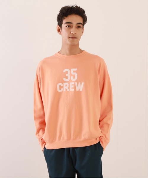 GOOD DAYS SUPPLY(グッドデイズサプライ)の「【GOOD DAYS SUPPLY/グッドデイズサプライ】 PRINT SWEAT/カレッジロゴ(スウェット・メンズ・パープル/ネイビー/オレンジ/グリーン・MEDIUM/LARGE)」の12枚目の写真