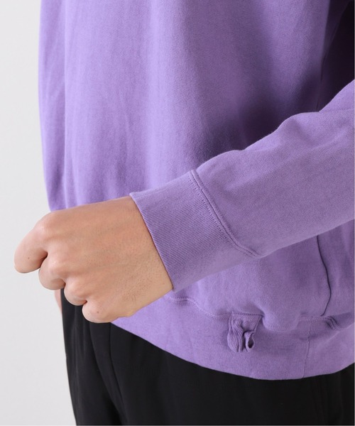 GOOD DAYS SUPPLY(グッドデイズサプライ)の「【GOOD DAYS SUPPLY/グッドデイズサプライ】 PRINT SWEAT/カレッジロゴ(スウェット・メンズ・パープル/ネイビー/オレンジ/グリーン・MEDIUM/LARGE)」の18枚目の写真