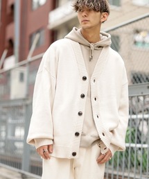 ハイバルキー/ オーバーサイズ ビッグ ルーズカーディガン