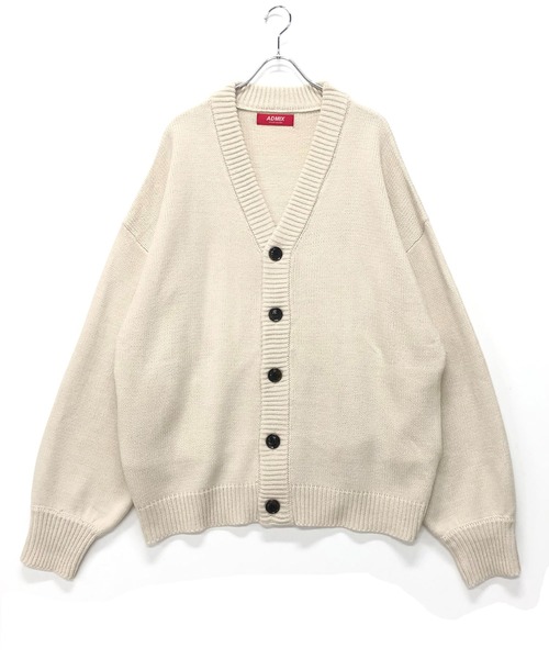 ADMIX/ATELIER SAB MEN（アドミックスアトリエサブメン）の「ハイバルキー／ オーバーサイズ ビッグ ルーズカーディガン（カーディガン/ボレロ・メンズ・チャコールグレー/ブラウン/ネイビー/ブラック/グリーン/オフホワイト/グレイッシュブルー・50/48）」の13枚目の写真