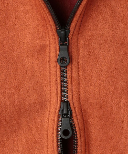 HIDEAWAYS NICOLE（ハイダウェイニコル）の「ポンチスウェードジップアップ（パーカー・メンズ・ブラック/オレンジ/シルバーグレー/ライトベージュ・MEDIUM/LARGE/X-LARGE）」の12枚目の写真