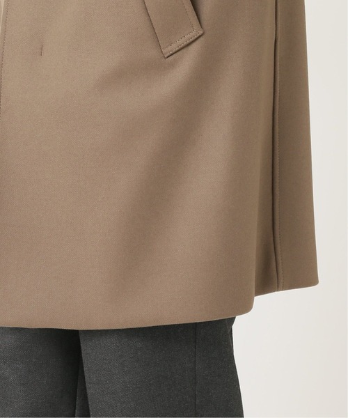 EDIFICE（エディフィス）の「140s メルトン フードコート（ダッフルコート・メンズ・カーキ/ベージュ系その他/ブルー系その他・SMALL/MEDIUM/LARGE/X-LARGE）」の12枚目の写真