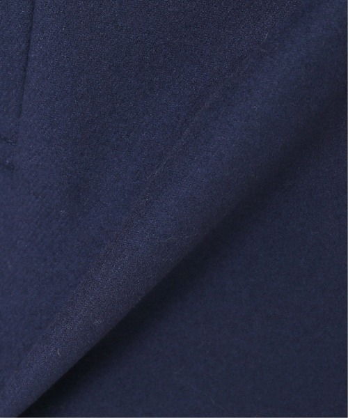 EDIFICE（エディフィス）の「140s メルトン フードコート（ダッフルコート・メンズ・カーキ/ベージュ系その他/ブルー系その他・SMALL/MEDIUM/LARGE/X-LARGE）」の19枚目の写真