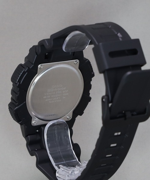 CASIO(カシオ)の「Casio Collection / タフソーラー / AQ-S810W-1A2JH(アナログ腕時計・メンズ・ブラック・FREE)」の8枚目の写真