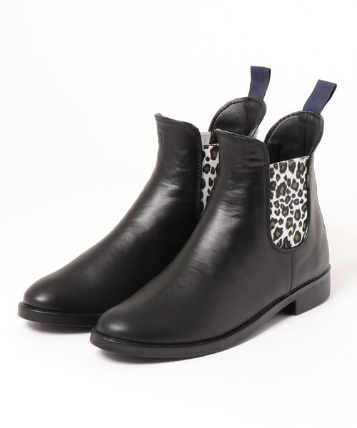 RAINFUBS（レインファブス）の「ラバーシューズ　WOMAN（レインシューズ・レディース・ブラック/ブラック×ホワイト/ブラック系その他/ブラック×グレー・25cm/24cm）」の3枚目の写真