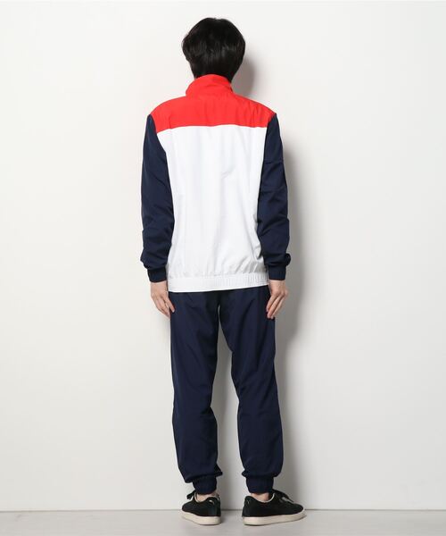 PUMA(プーマ)の「プーマ PUMA CB レトロ ウーブントレーニングスーツ_(セットアップ・メンズ・レッド/ブラック・L/S/M/LL)」の5枚目の写真