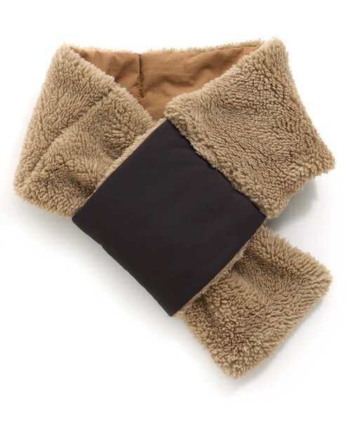 BREEZE(ブリーズ)の「キルトマフラー_リバーシブル(マフラー・キッズ・カモフラージュ/ネイビー/ベージュ・SMALL/MEDIUM)」の4枚目の写真