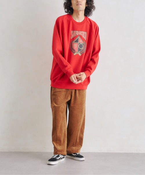 CPCM(シーピーシーエム)の「NFLカレッジロゴスウェット(スウェット・メンズ・グレー/レッド/グリーン・MEDIUM/LARGE)」の14枚目の写真