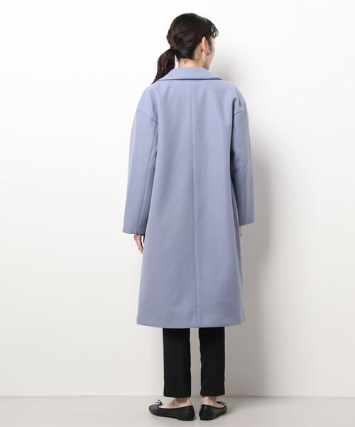 Te chichi TERRASSE（テチチテラス）の「チェスターコート（チェスターコート・レディース・ベージュ/ブルー/チャコール・ﾌﾘ-）」の6枚目の写真