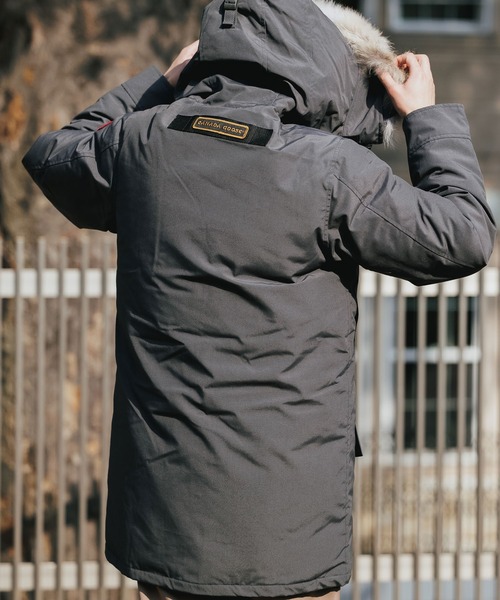 CANADA GOOSE（カナダグース）の「CANADA GOOSE/カナダグース MENS LANGFORD PARKA ラングフォード ダウンコート 防寒 通勤 通学（ダウンジャケット/コート・メンズ・チャコールグレー・S/M）」の21枚目の写真