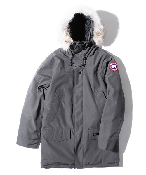 CANADA GOOSE（カナダグース）の「CANADA GOOSE/カナダグース MENS LANGFORD PARKA ラングフォード ダウンコート 防寒 通勤 通学（ダウンジャケット/コート・メンズ・チャコールグレー・S/M）」の3枚目の写真